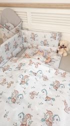 MimiNu, Caruselul, aparatori pentru patut, 120-20 cm