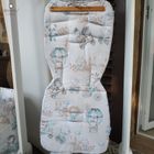 MimiNu, Design, Zoo pe biciclete, saltea suplimentara pentru carucior sport, catifea bej