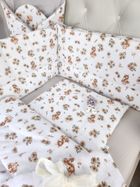 MimiNu, Duo, Ratuci, fata de perna, bej, 40-40 cm, 2 buc.