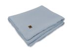 MimiNu, Duo, set pentru gondola, cos de Moses: perna ergonomica + patura din muselina, denim