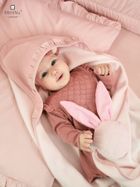 MimiNu, Royal, prosop cu gluga, roz, 100-100 cm