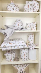 MimiNu, Trio, Ratuci, baveta impermeabila, bej, 3 buc.