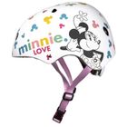 Minnie Mouse, casca de bicicleta, alb, 52-56 cm