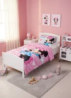 Minnie Mouse, set lenjerie de pat single, 100-135 cm