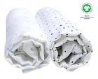 Motherhood, ECO scutece din muselina 85-85 cm, 2 buc., Blue and Black Dots