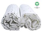Motherhood, ECO scutece din muselina 85-85 cm, 2 buc., Grey and Black Dots