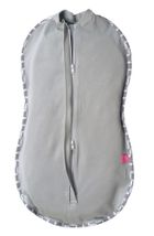 Motherhood, Invelitoare Zip&Swaddle masura 1 (2,5-5kg), Grey/Grey Classics