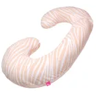 Motherhood, Perna multifunctionala Sleepy-C - fata de perna, Salmon Zebra