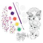 Nebulous Stars, decoratiuni de pictat pentru geam, 3 buc.