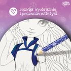 Nebulous Stars, Nebulia, caiet de schite cu creioane colorate, sabloane si stickere