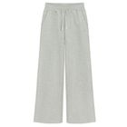 Pantaloni de trening gri cu croiala larga wide oversize NOWEAR