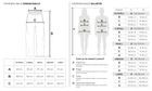 Pantaloni de trening wide leg albastri NOWEAR