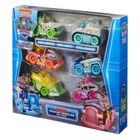 Paw Patrol, Die-Cast neon, set de vehiculi, 6 buc.