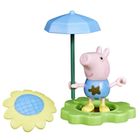Peppa Pig, Muddle Puddle George, figurina si accesorii