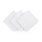 Petite&Mars, Moussy Total White, set de scutece din muselina de bambus, 68-68 cm, 3 buc.