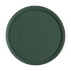 Petite&Mars, Take&Match, farfurie din silicon cu separatoare, rotunda, Green Misty, 6m+