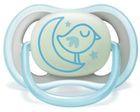 Philips Avent, Ultra Air, Night, suzeta, albastru, 6-18 luni, 2 buc., SCF376/21