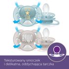 Philips Avent, Ultra Soft, Boy, suzeta, 6-18 luni, 2 buc., SCF223/01