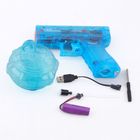 Pistol de apa cu lumini, electric, albastru