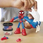 Play-Doh, Marvel, Spider-Man, figurina si accesorii, set creativ