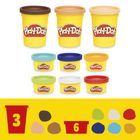 Play-Doh, School Day Adventures, set creativ cu plastilina, 9 tuburi