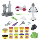 Play-Doh, Spaceship Blastoff, 10 cutie si accesorii, set creativ