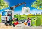 Playmobil, City Action, Camion cu containere pentru sticla, 71431