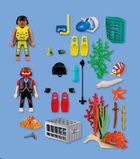 Playmobil, City Action, Scafandru al politiei cu comoara, 72078