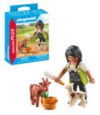 Playmobil, Special Plus, Fetita cu caprite, 71759