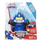 Playskool, Transformers Rescue Bots Academy, Chase the Police Bot, figurina, 12 cm