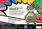 Pokemon TCG: Mega Evolution, Ascended Heroes, Premium Poster Collection, Mega Lucario, supliment de joc cu un poster de colectie