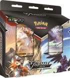 Pokemon TCG: V Battle Deck Bundle (Lycanroc V vs Corviknight V), joc de carti