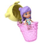 Polly Pocket, Pineapple Monkey, set compact cu papusa si accesorii