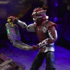 Power Rangers, Cybervillain Blaze, figurina Premium, 15 cm