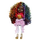 Rainbow High, Shimmers with Slime, Iris, papusa fashion cu plastilina
