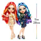 Rainbow High, Twins, Laurel & Holly De’Vious, papusi fashion, 2 buc.