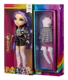 Rainbow High, Violet, papusa fashion