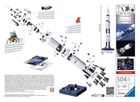 Ravensburger, Apollo Saturn V Rocket, puzzle 3D