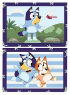 Ravensburger, CreArt, Bluey, pictura dupa numere, set creativ