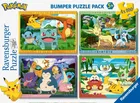 Ravensburger, Pokemon, puzzle, 4-100 piese