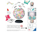 Ravensburger, Squishmallows, puzzle 3D, 73 piese