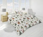 Scandic, Turta dulce de Craciun, set lenjerie de pat single pentru Craciun, 140-200 cm