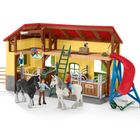 Schleich, Farm World, Grajd de cai, set, 42485