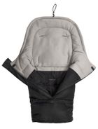 Sensillo, sac de dormit polar pentru carucior Combi 3-in-1, negru/gri