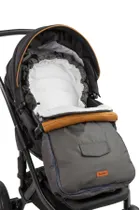 Sensillo, Sac de dormit polar pentru carucior, Granit, 95-40 cm