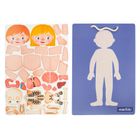 Smiki, Anatomia umana, joc de potrivire magnetic