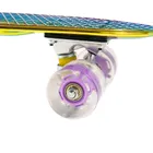 Smiki, Curcubeu, placa skateboard tip fish cu roti LED