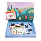 Smiki, Dinozauri, puzzle magnetic, 68 elemente