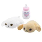 Smiki, Fun Pets, Catelus cu pui, jucarie de plus interactiva