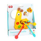 Smiki, Girafa, jucarie senzoriala, pull string